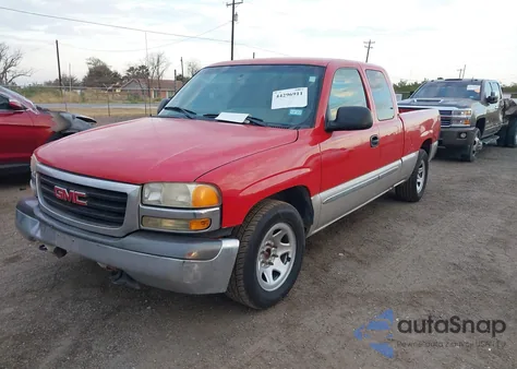 2005 GMC Sierra 1500 Sle из США, поврежденный, VIN 1GTEC19V95Z255072